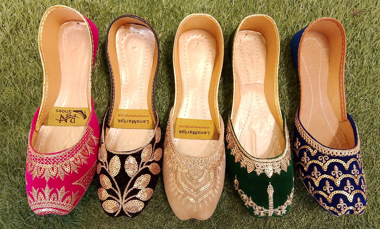 Deal# 9 Blue, Green, Cream, Black, Pink