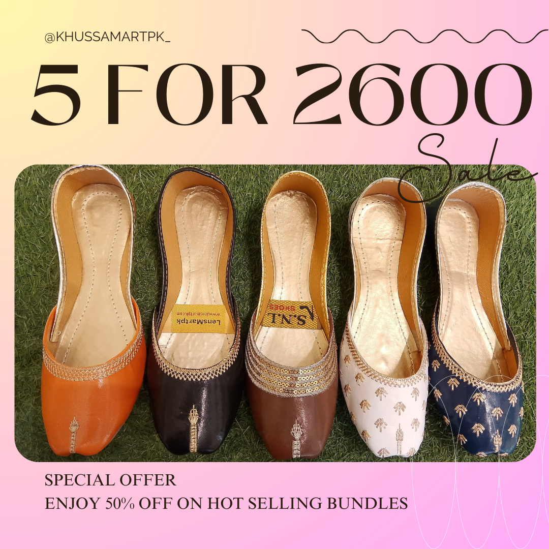 Artificial Leather Deal# 5 Orange, Black, Mustard, White, Blue