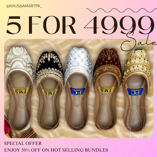 Premium Paded Top Seller Deal 1 Golden, Maroon, Silver, Black, Cream